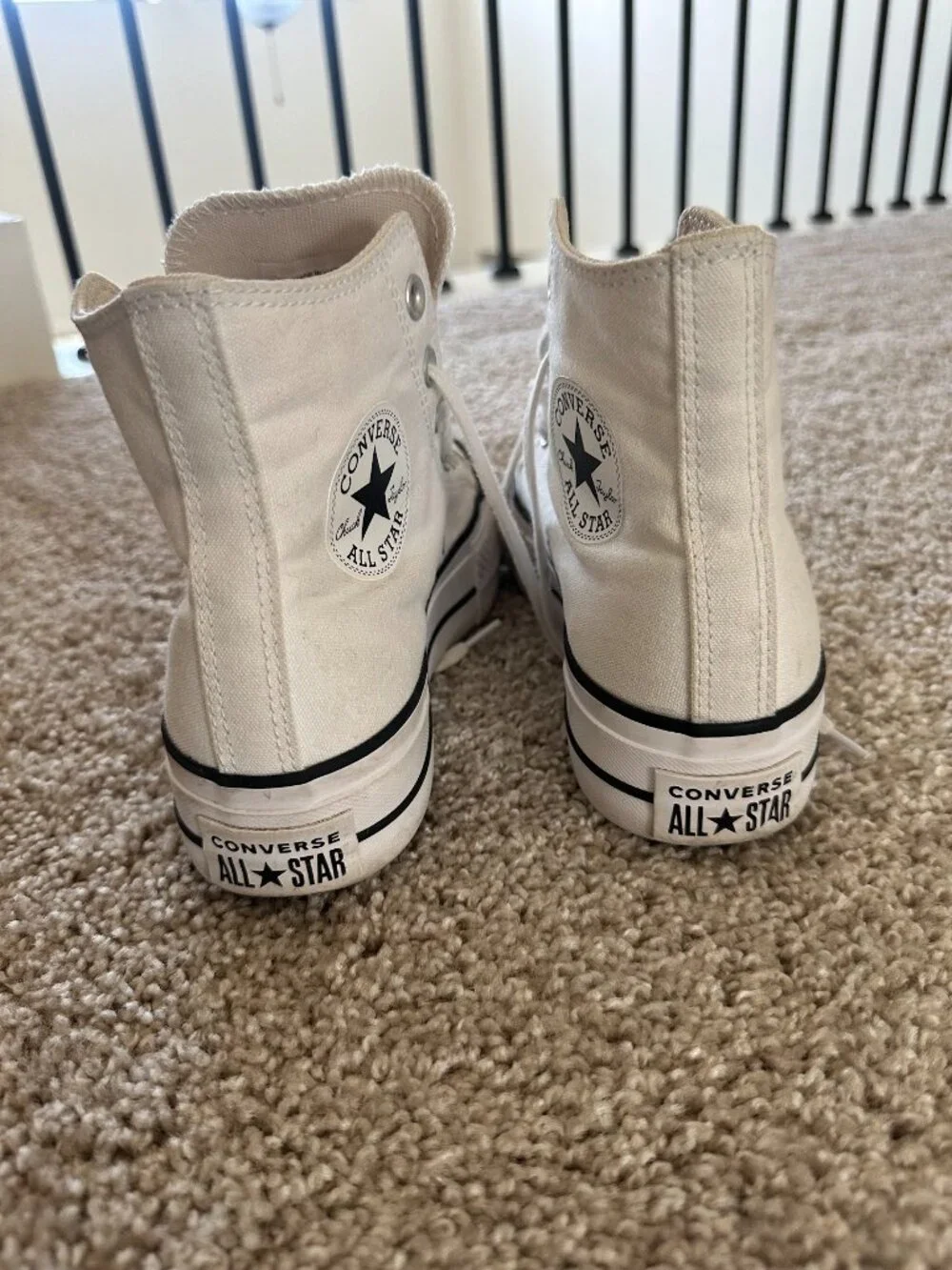 Converse Chuck Taylor All Star Lift Platform High Tops Size 7